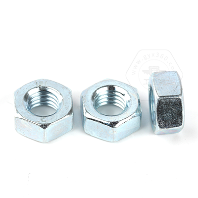<a href=http://www.rzdsw.com/ target='_blank'>工業(yè)熊</a>A碳鋼8級(jí)藍(lán)白鋅六角螺母DIN934